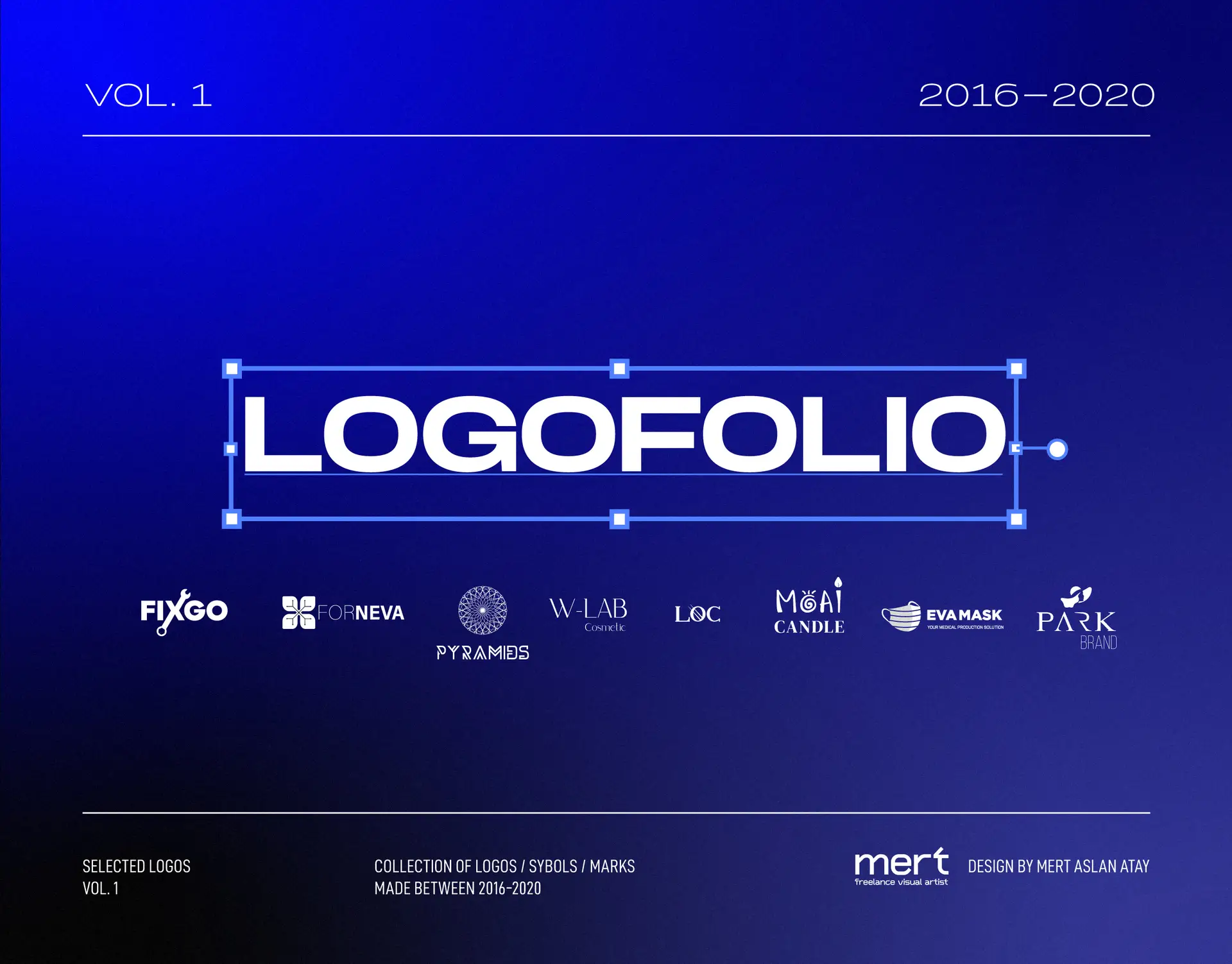 Logofolio Vol. 1 (2016-2020) Logofolio vol 1 cover  Home Logofolio vol 1 cover